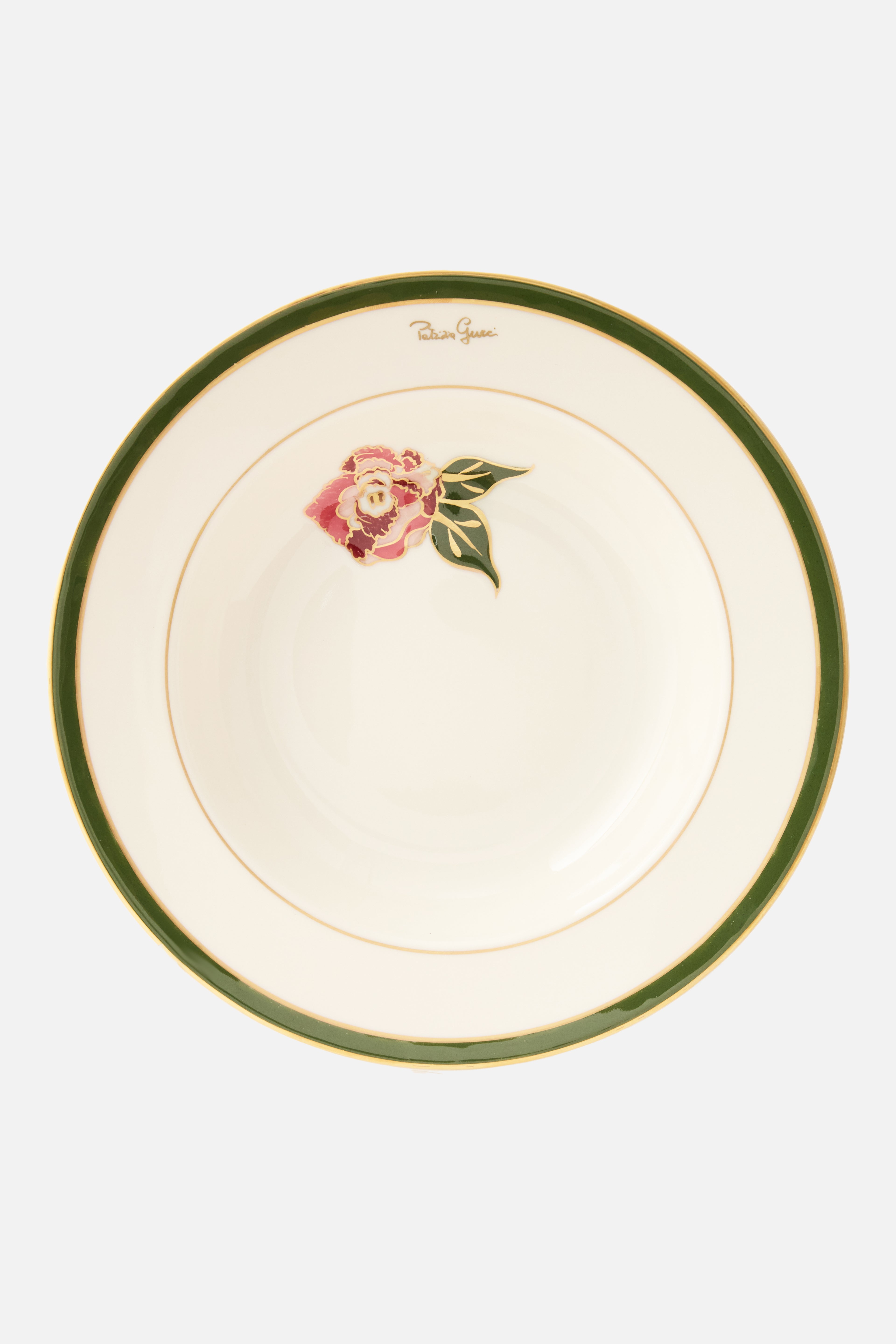 Patrizia Gucci Rose Çorba Tabağı
