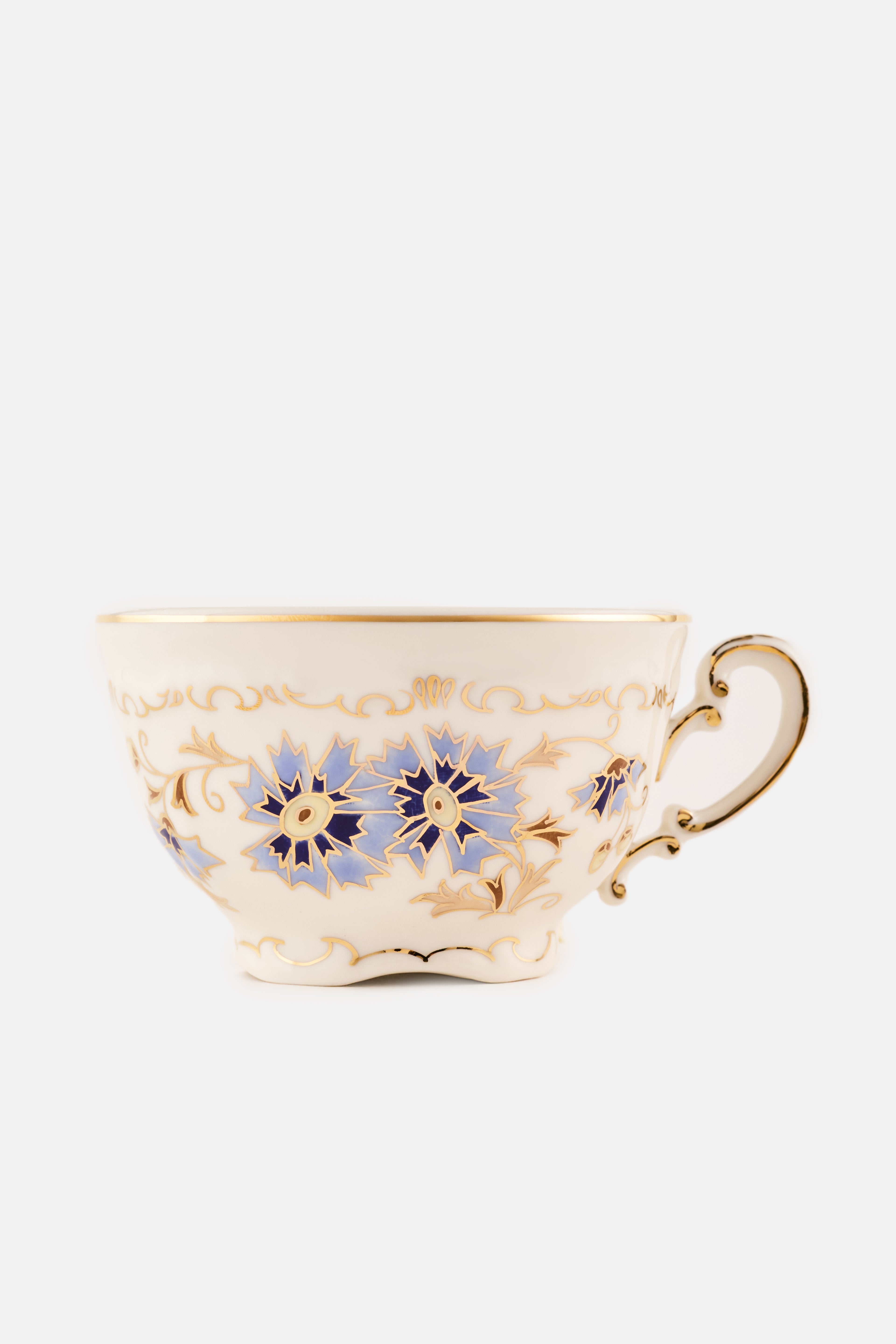 Cornflower Çay Fincanı