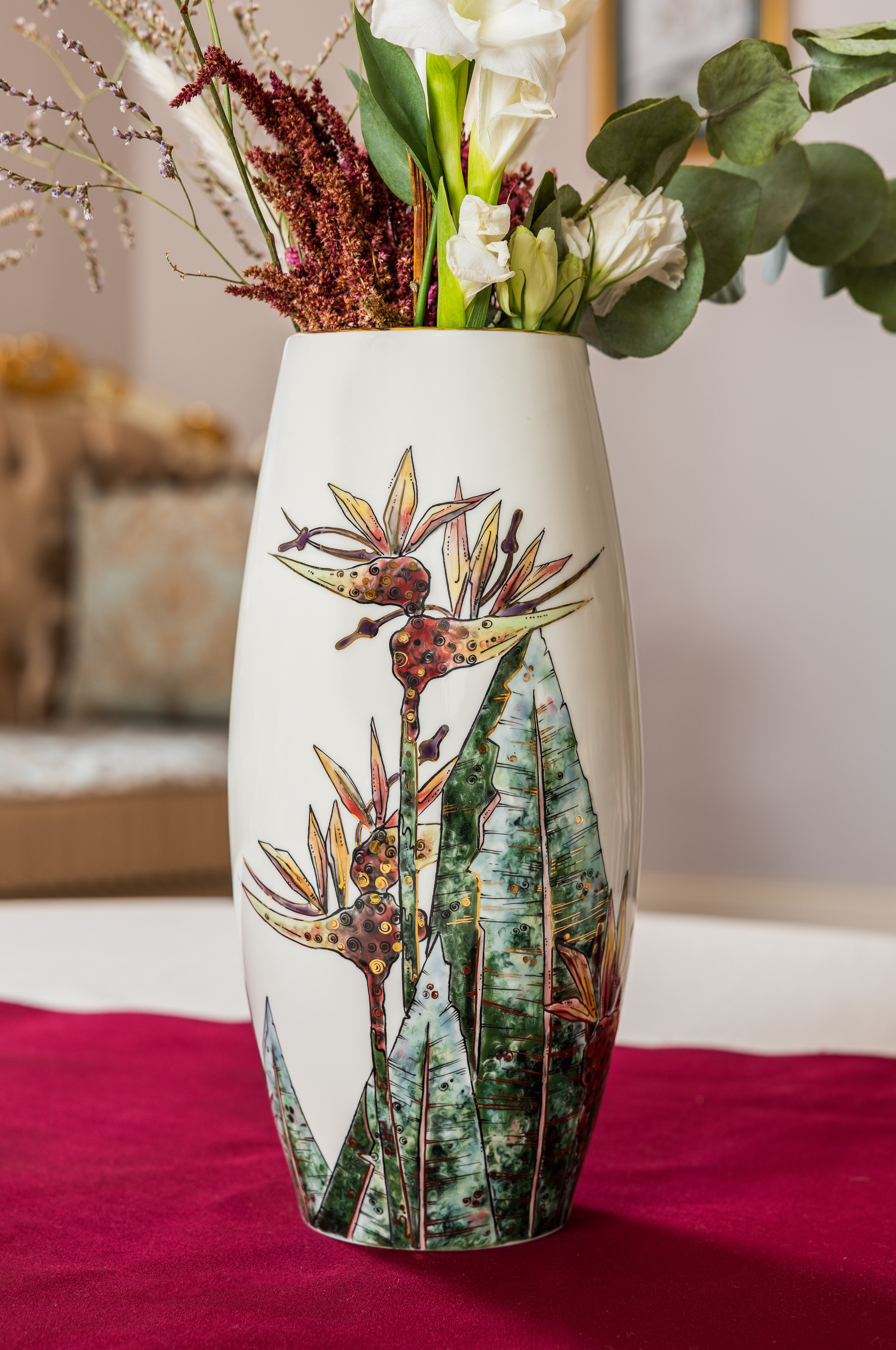 Four Seasons Gold Vazo