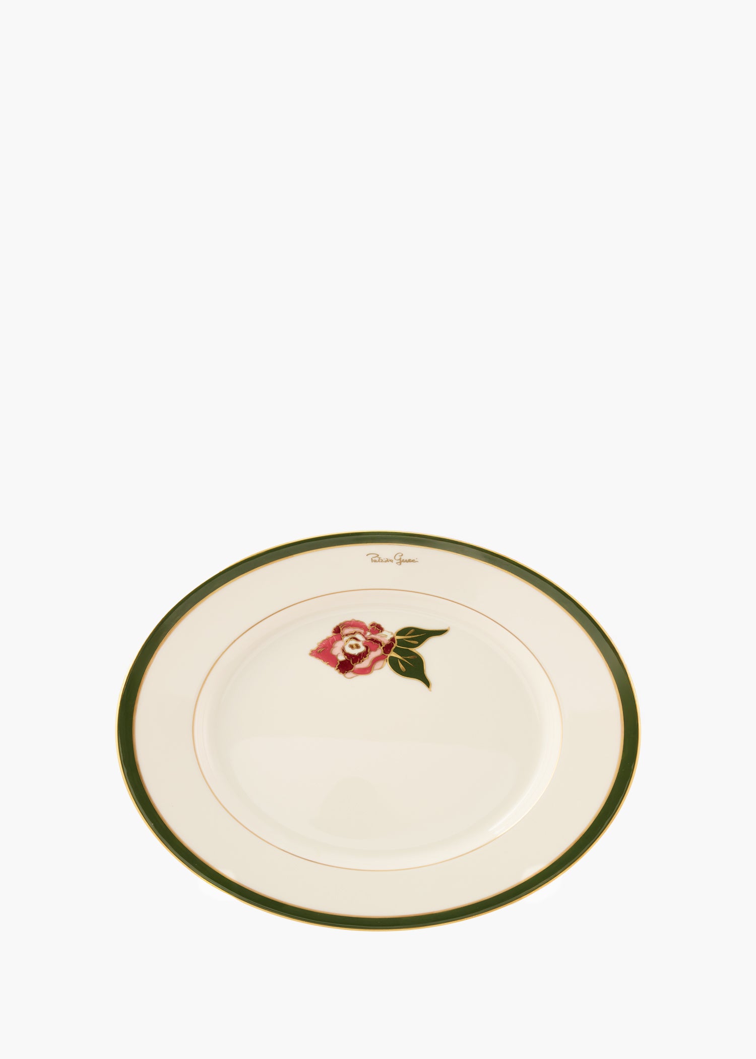 Patrizia Gucci Rose Yemek Tabağı