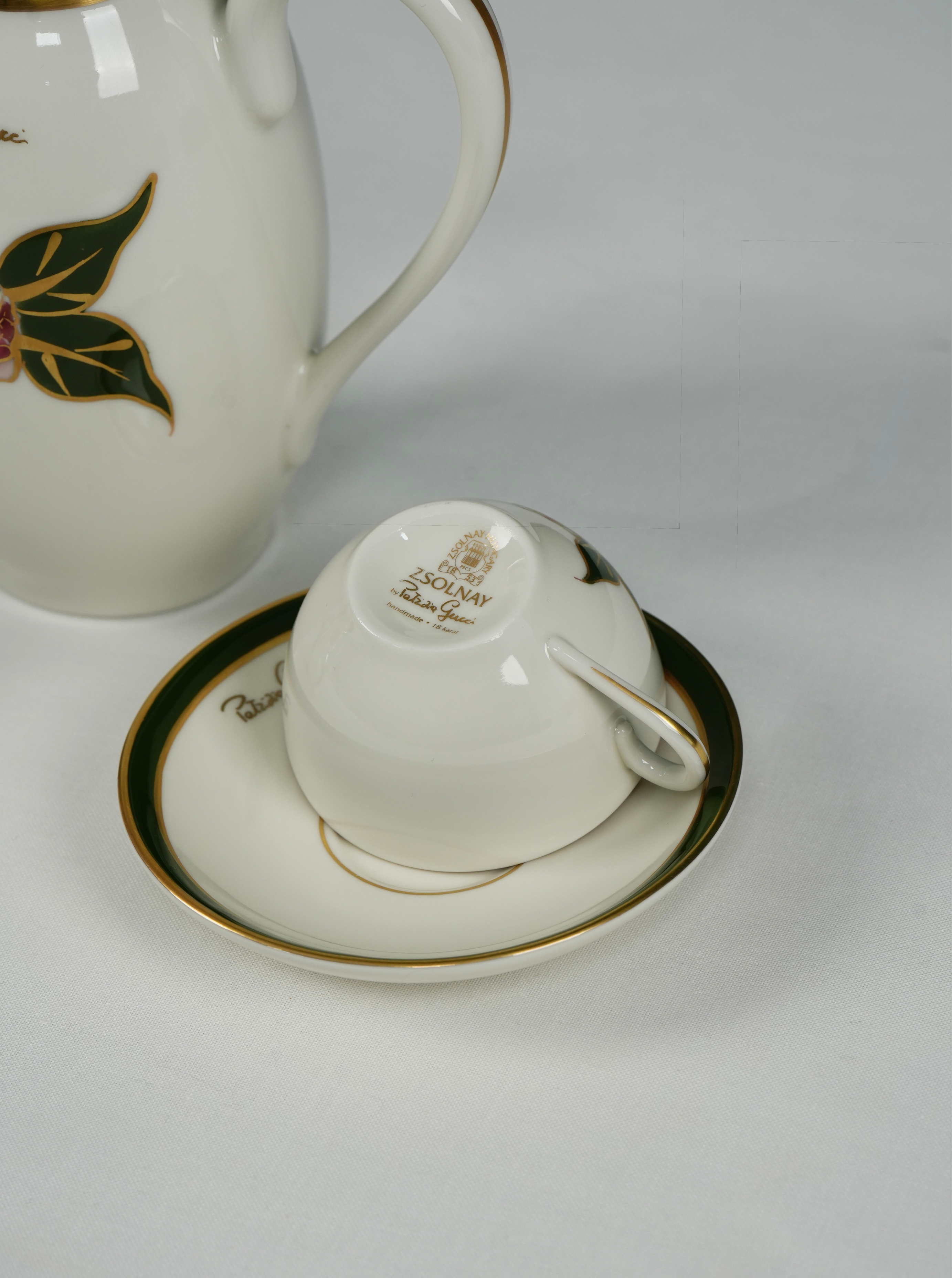 Patrizia Gucci Rose Kahve Takımı