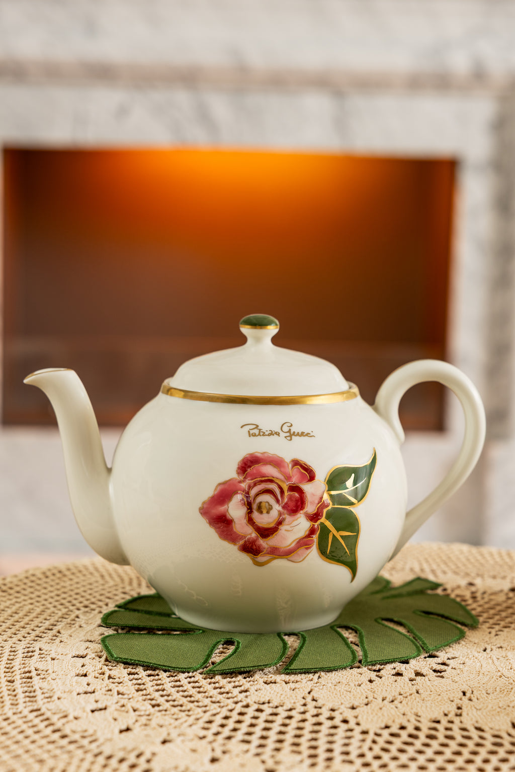 Patrizia Gucci Rose Çay Seti