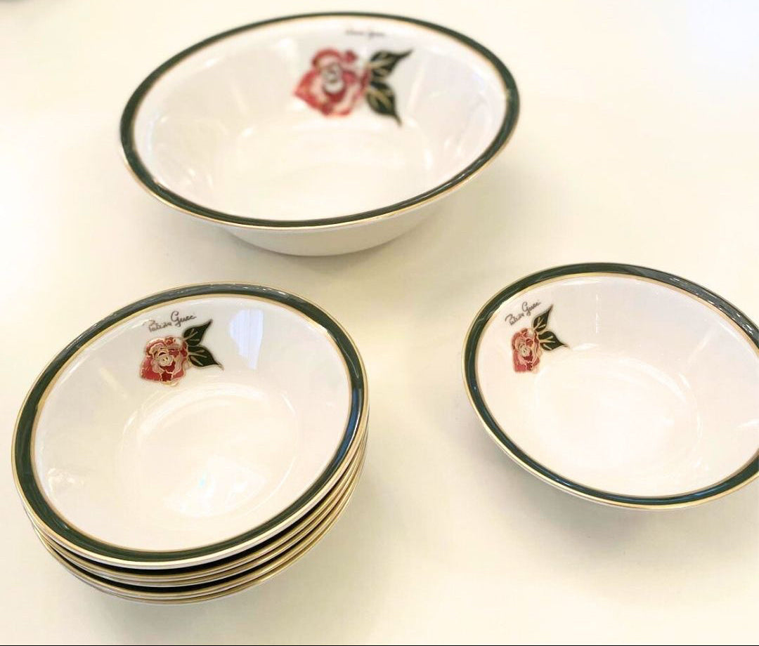 Patrizia Gucci Rose Salata Servisi Takımı