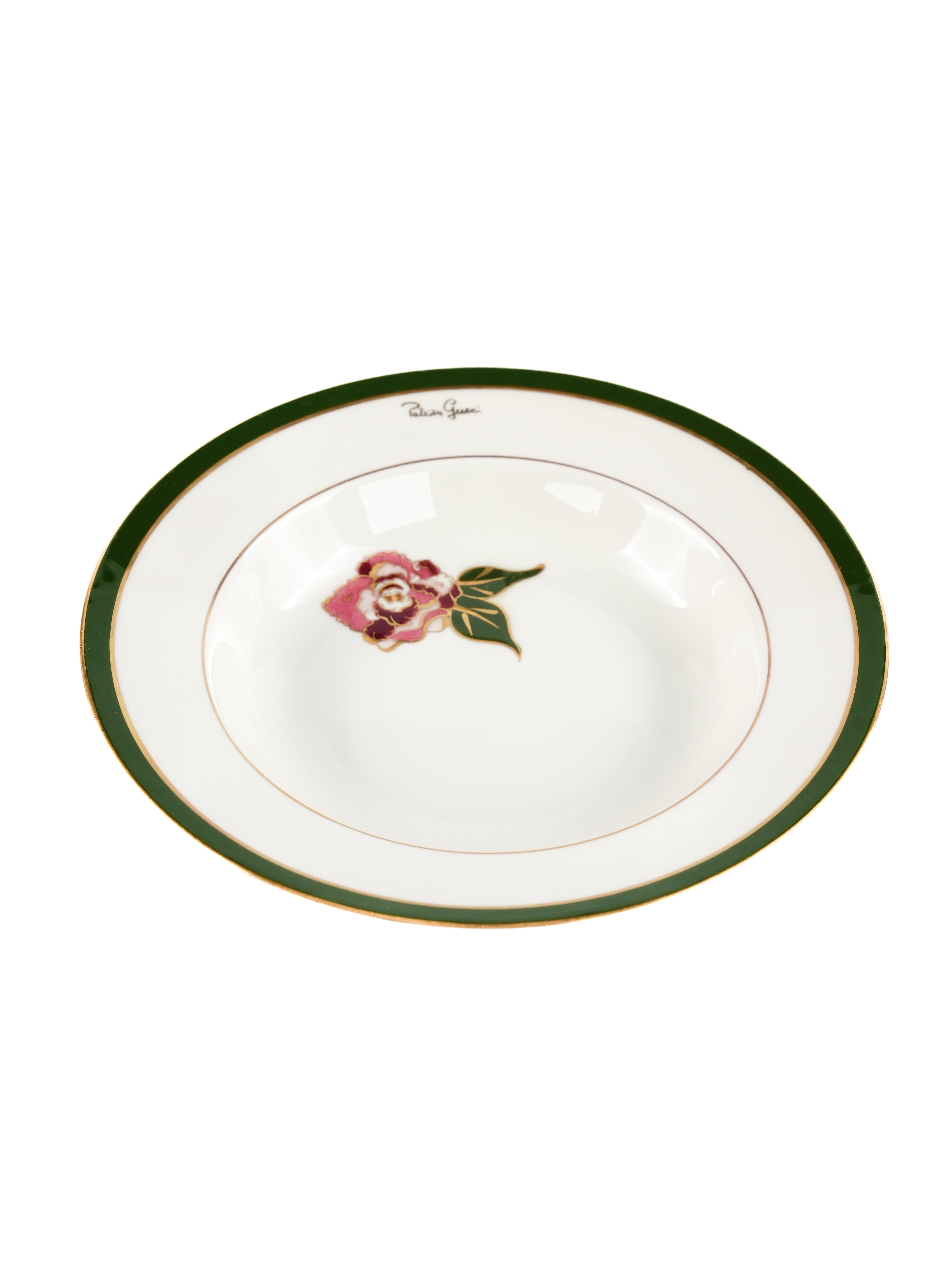 Patrizia Gucci Rose Çorba Tabağı