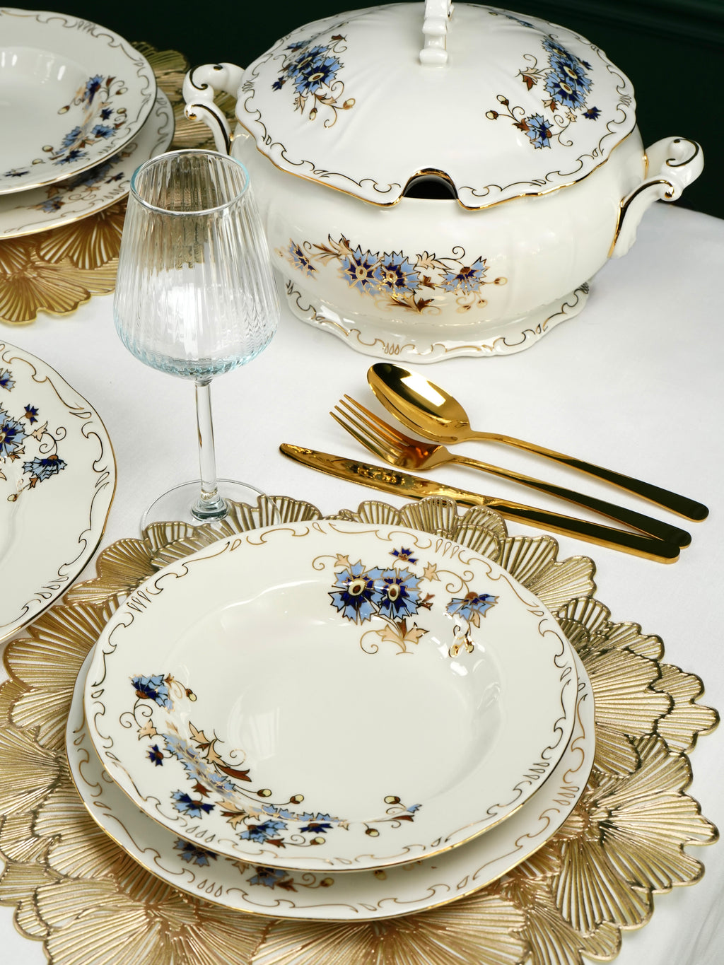 Cornflower Yemek Takımı