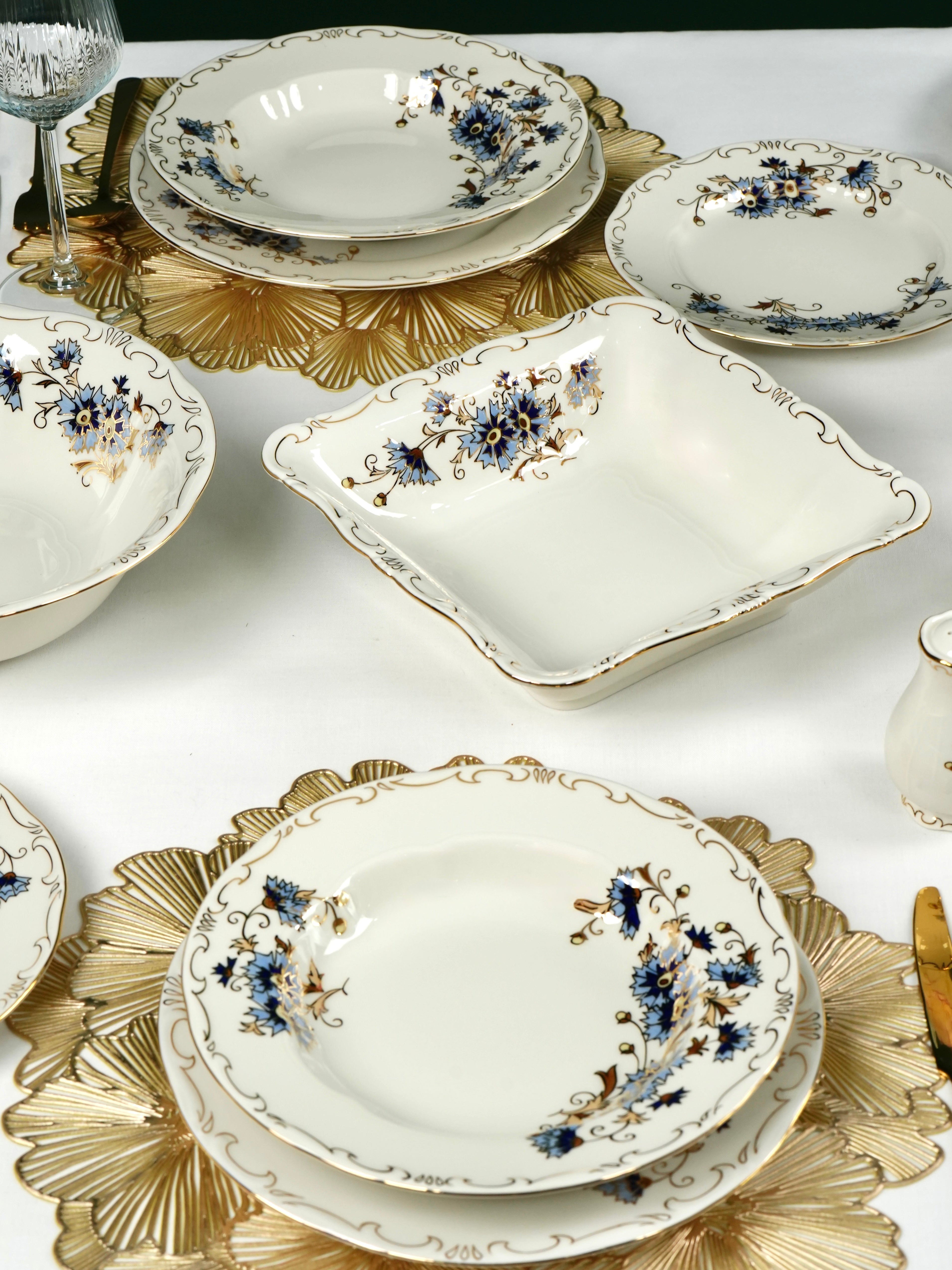 Cornflower Yemek Takımı