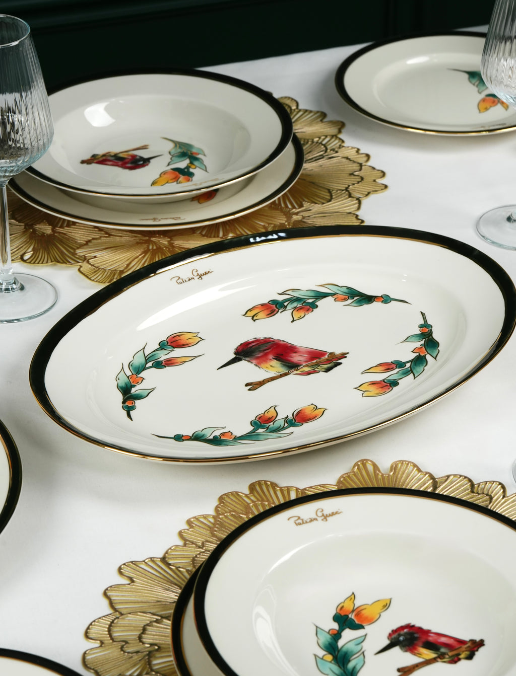 Patrizia Gucci Domani Yemek Takımı