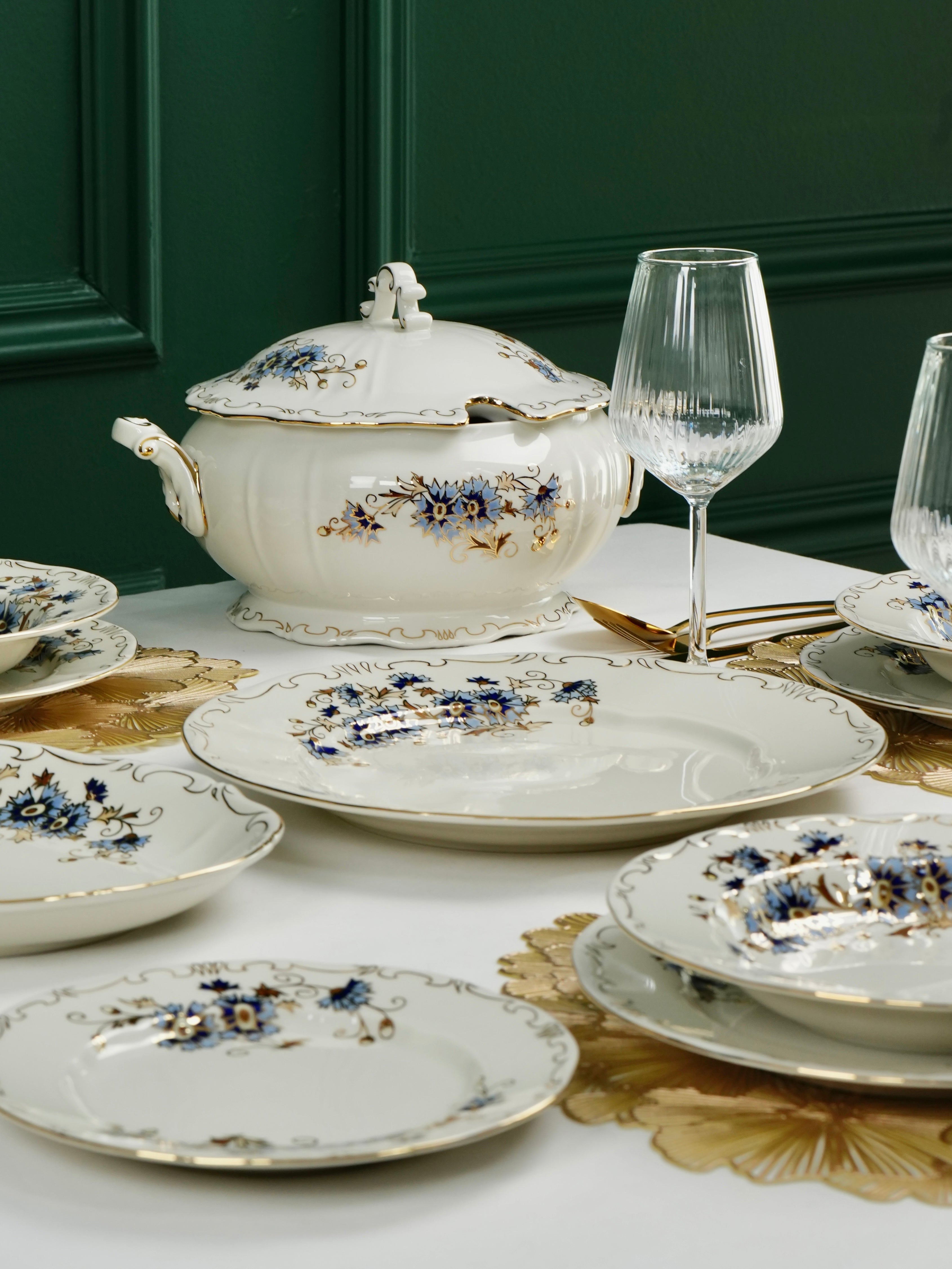 Cornflower Yemek Takımı