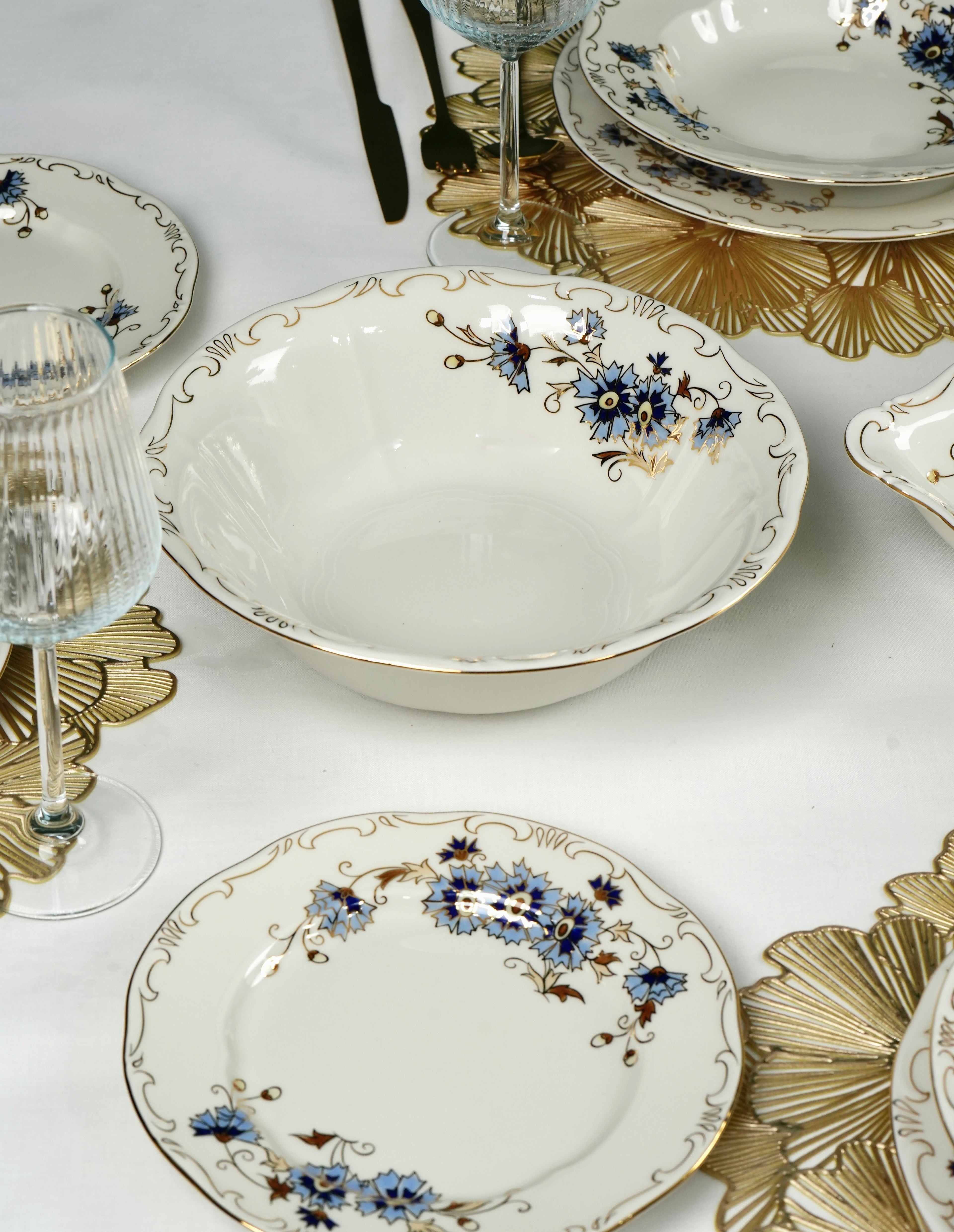 Cornflower Yemek Takımı