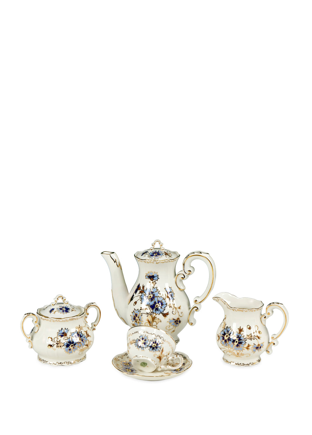 Cornflower Kahve Takımı