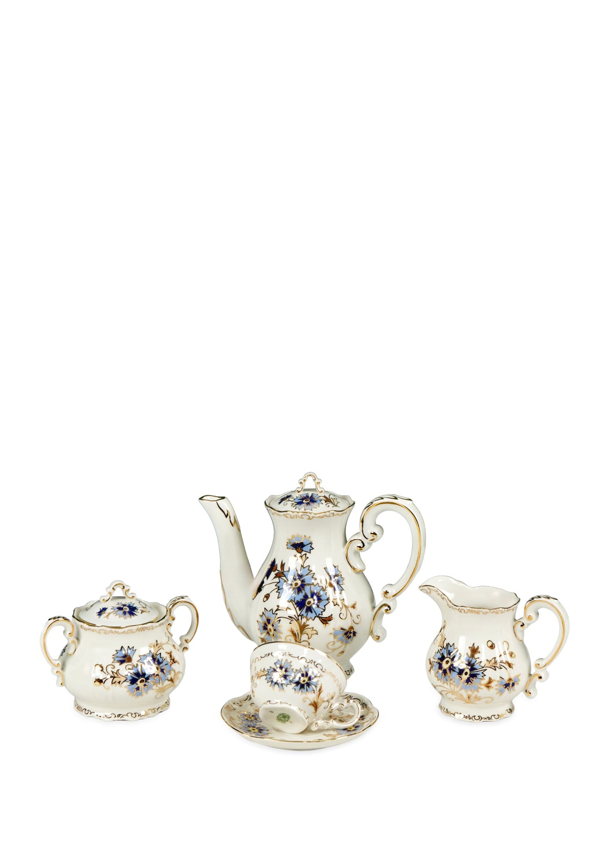 Cornflower Kahve Takımı