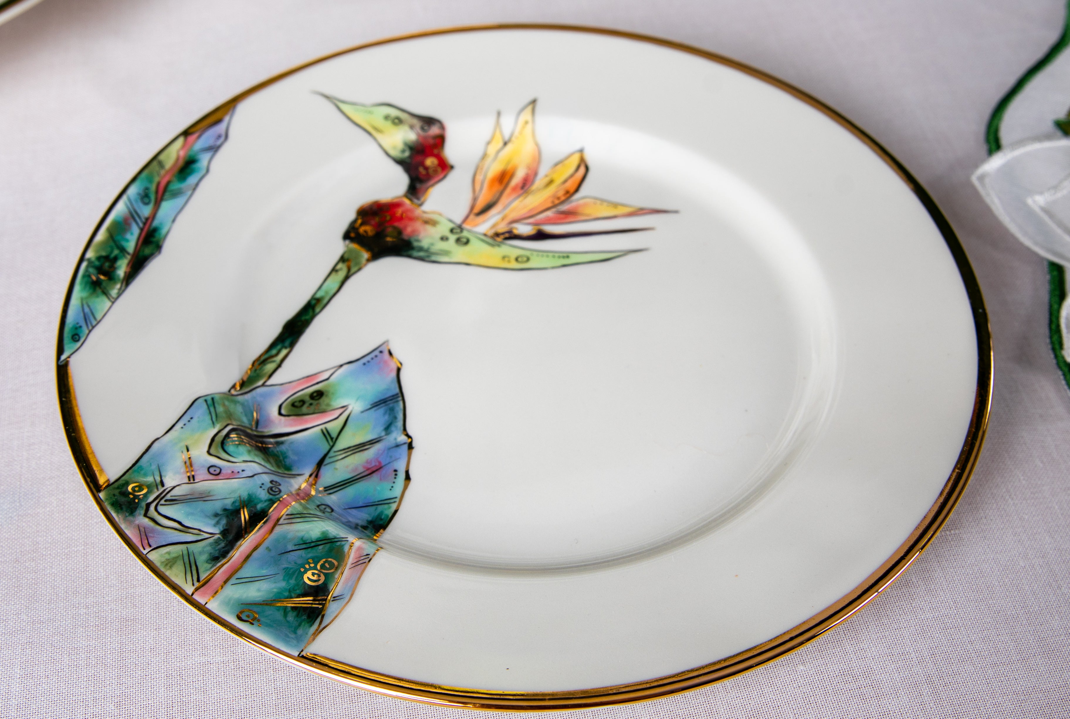 Four Seasons Gold Yemek Tabağı