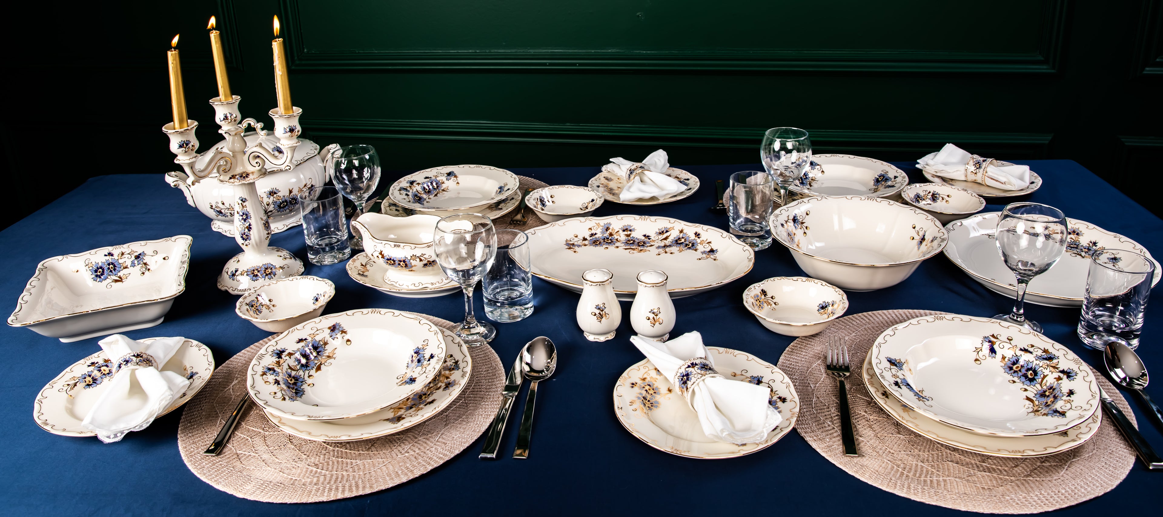 Cornflower Yemek Takımı