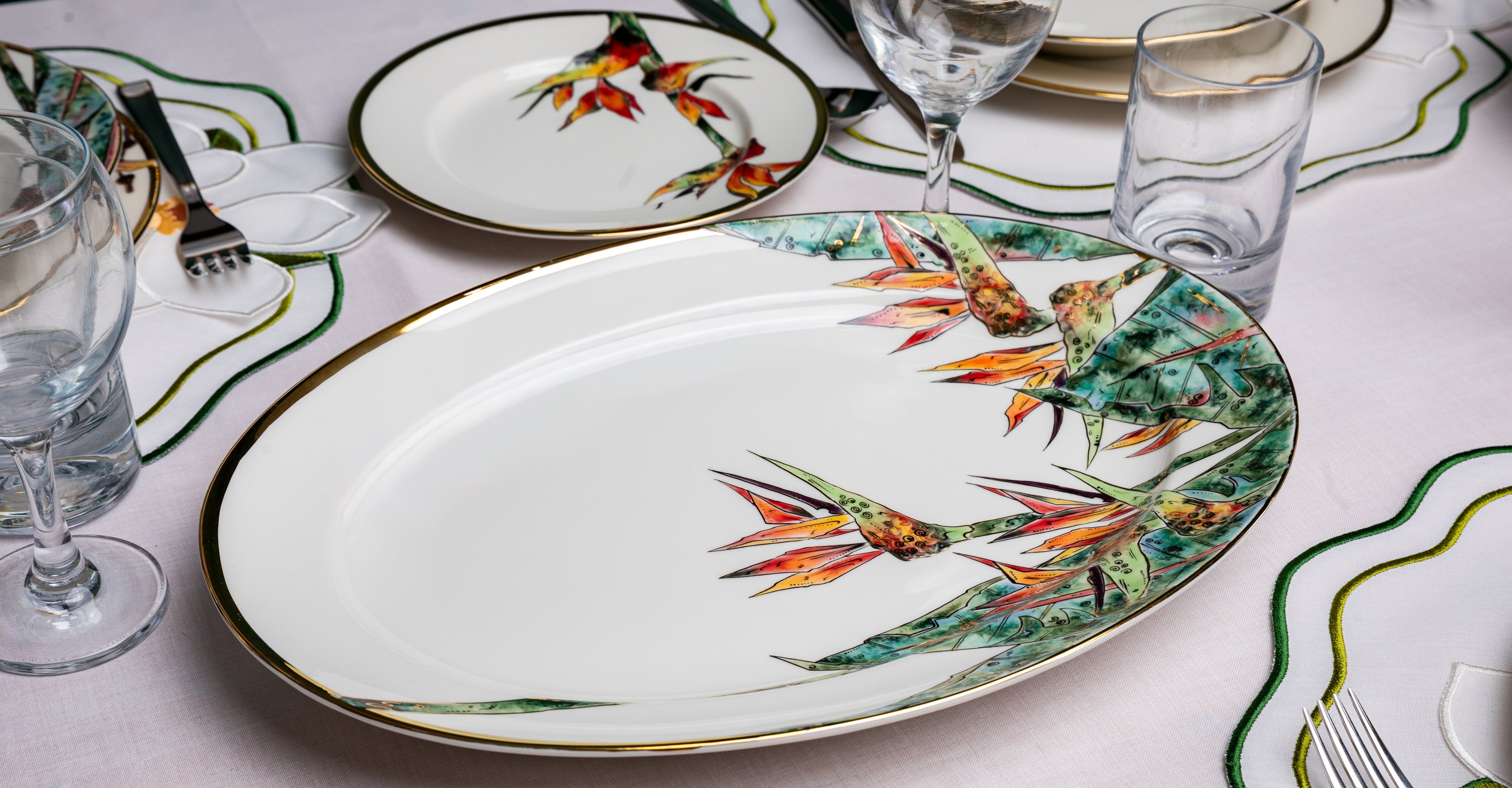 Four Seasons Gold Oval Tabak