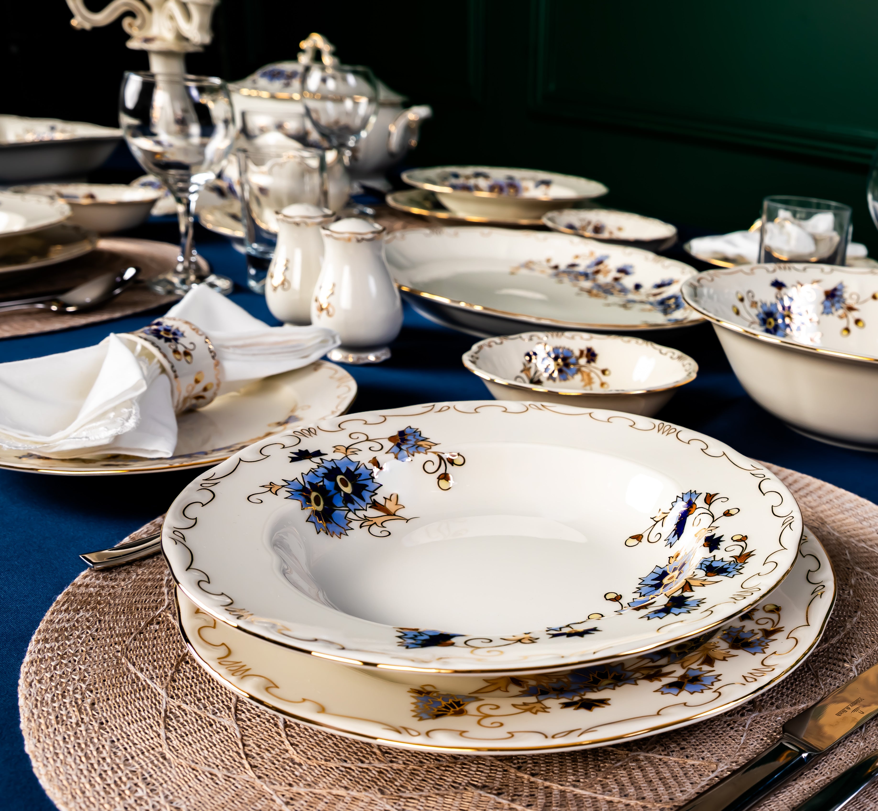 Cornflower Yemek Takımı