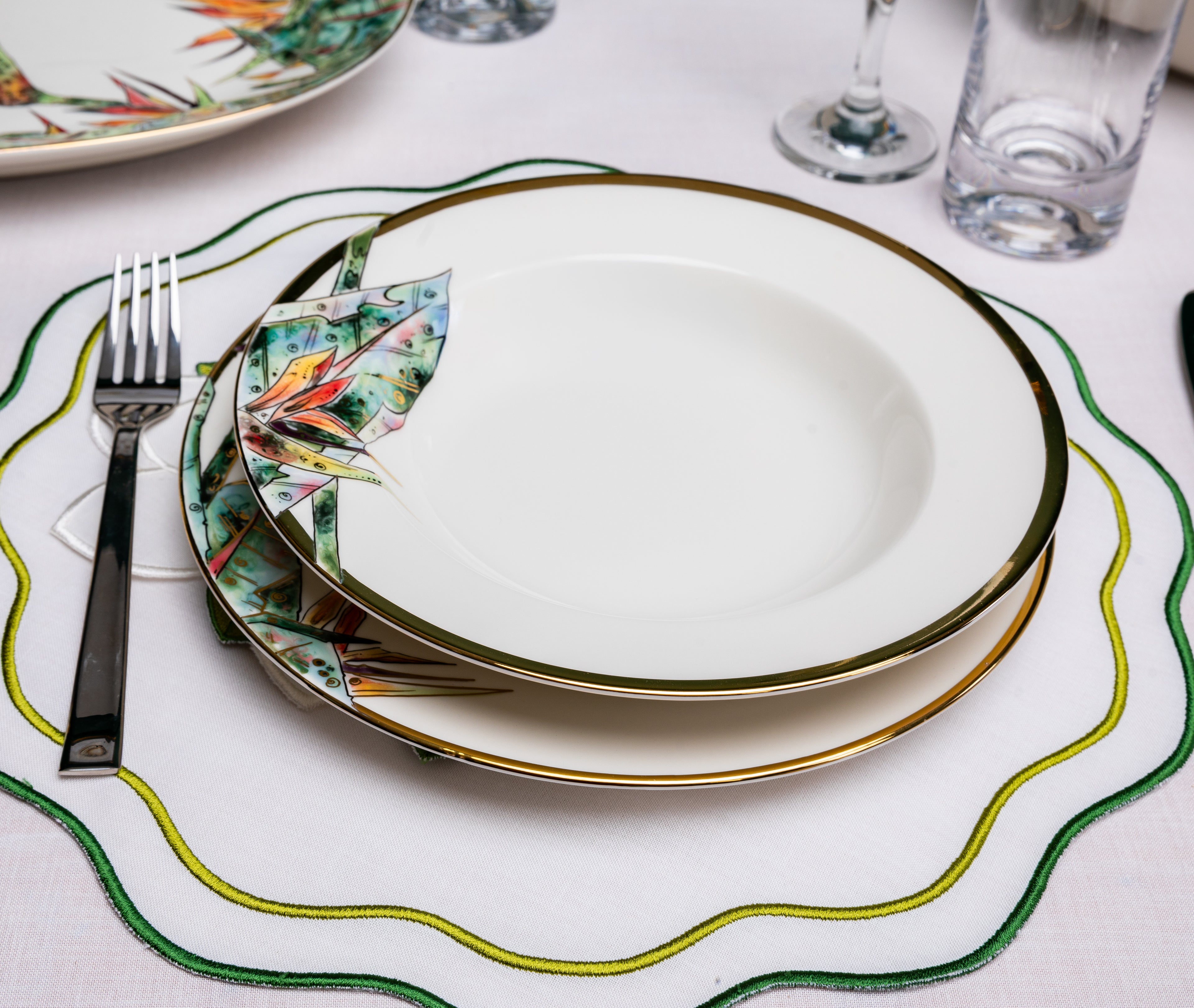 Four Seasons Gold Çorba Tabağı