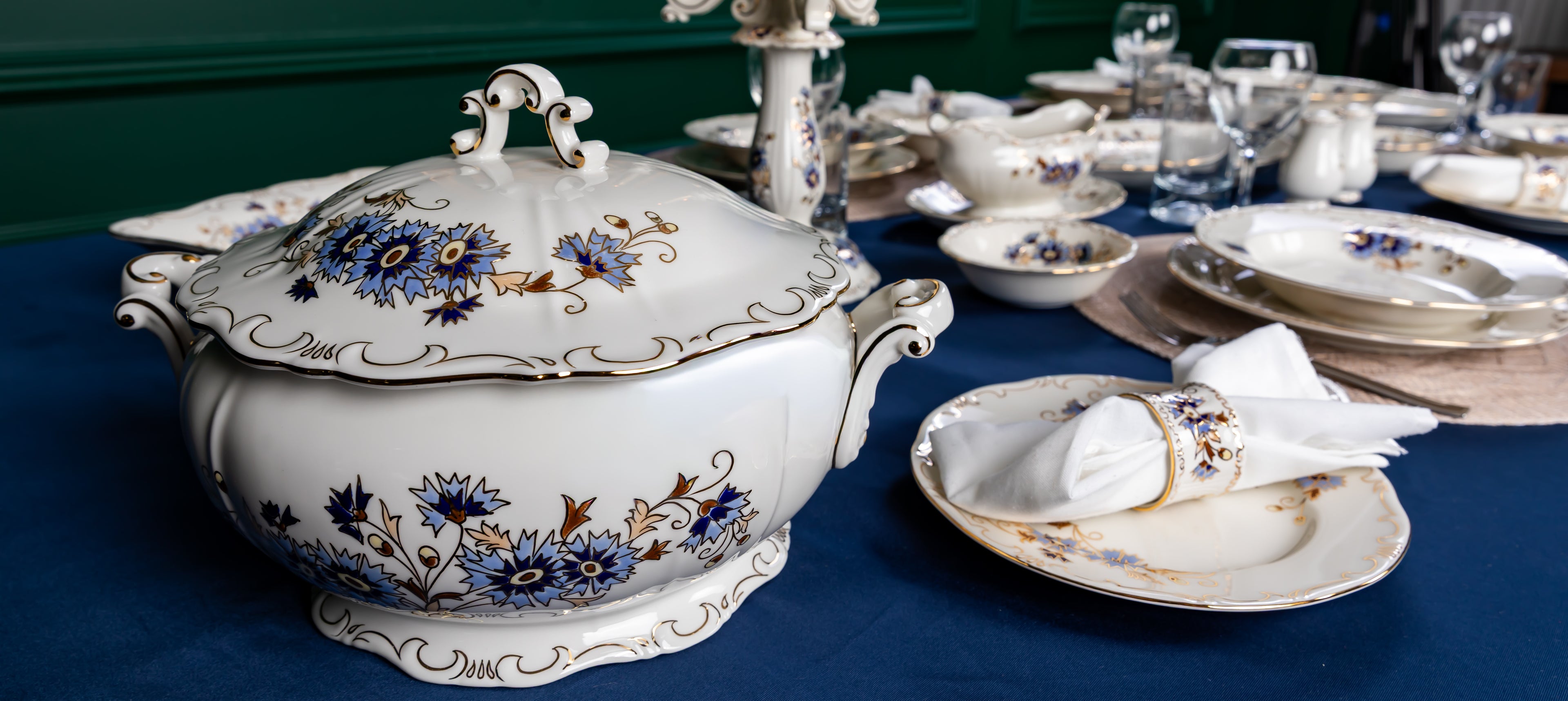 Cornflower Yemek Takımı