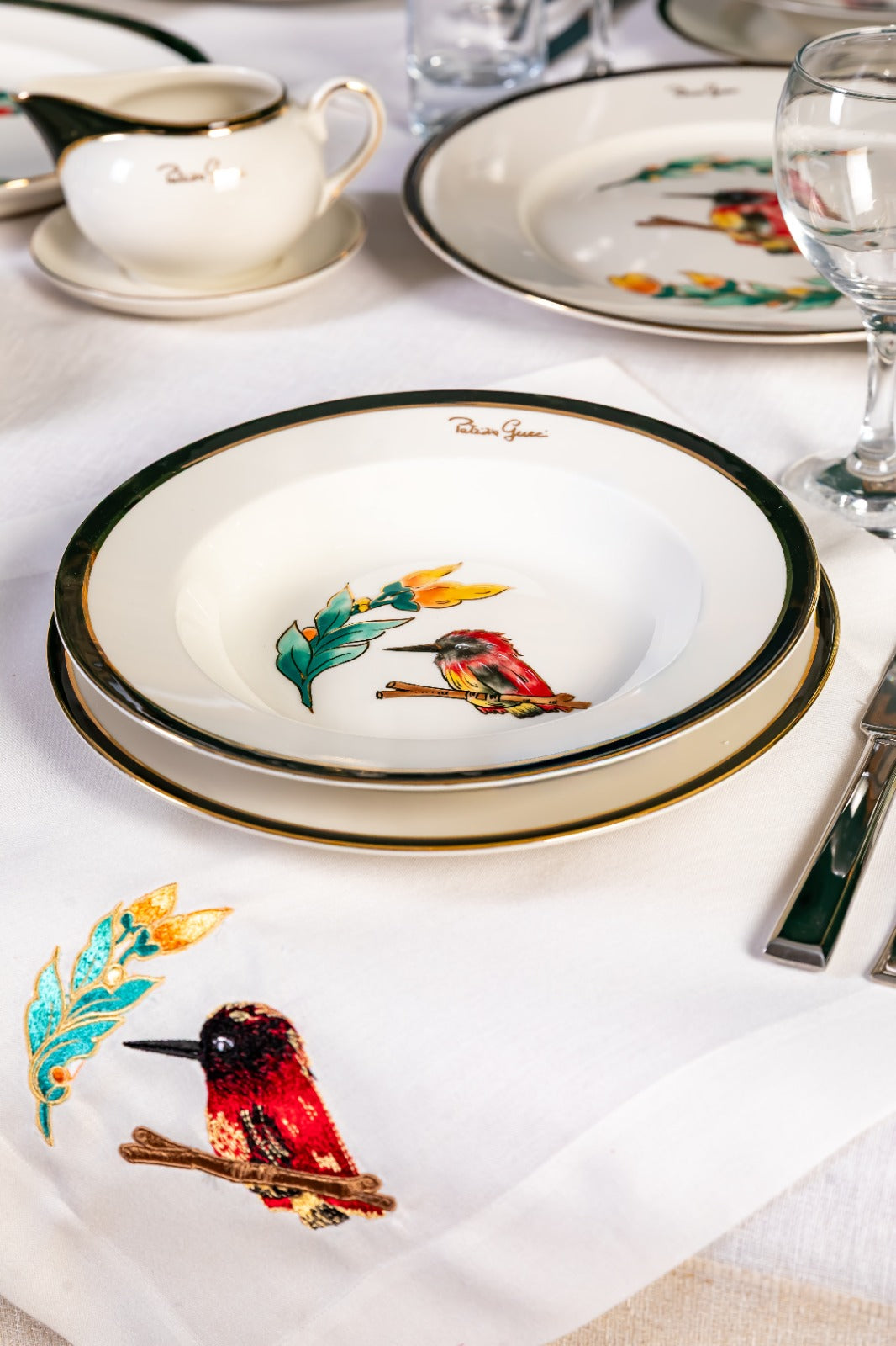 Patrizia Gucci Domani Yemek Takımı