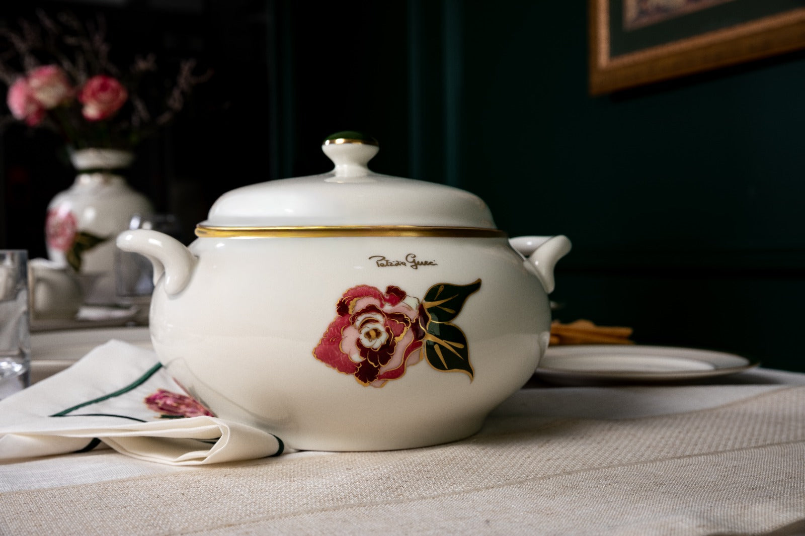 Patrizia Gucci Rose Yemek Takımı