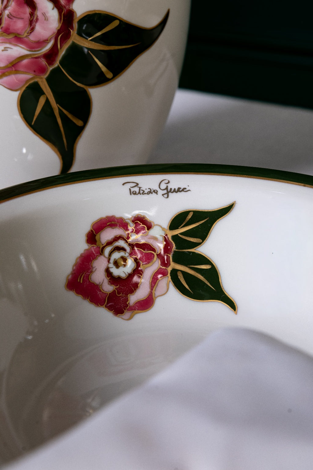 Patrizia Gucci Rose Salata Servisi Takımı
